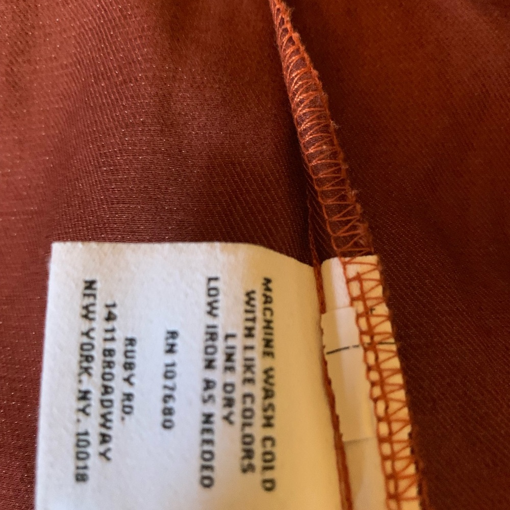 Ruby Rd Metallic Rust Bronze Jacket - Size 10 - Picture 7 of 7